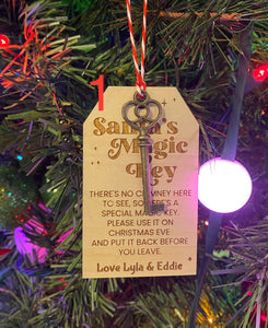 Santa’s Magic Key Ornament