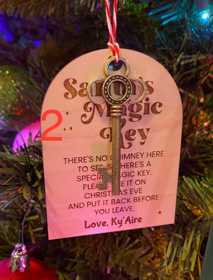 Santa’s Magic Key Ornament