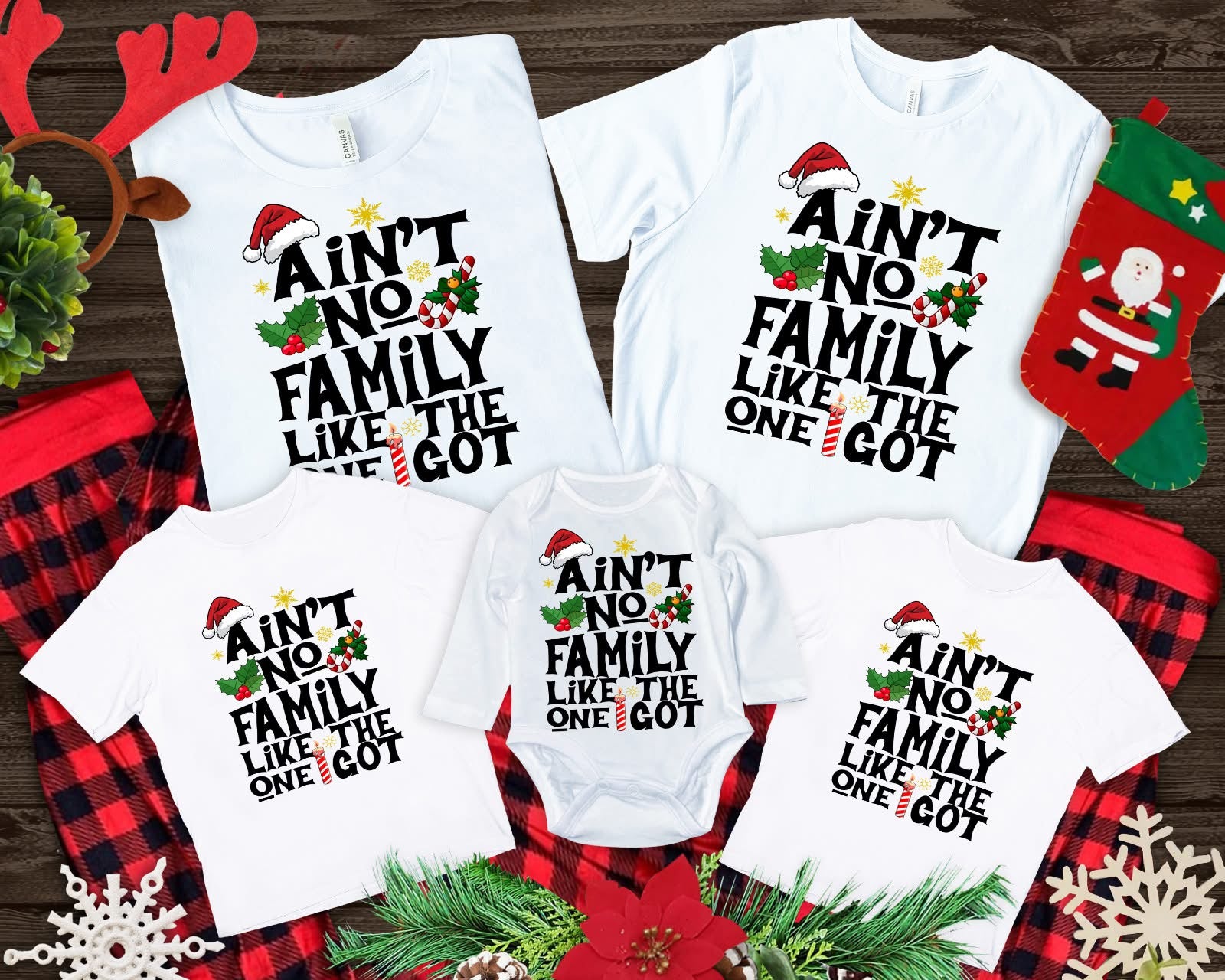 Ain’t No Family Like The One I Got Christmas Tee