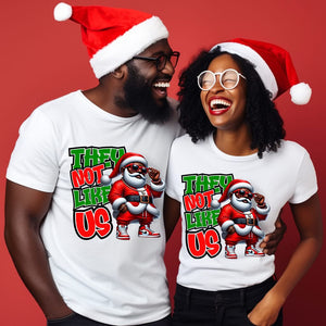 They Not Like Us Santa Shirt